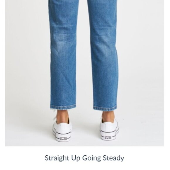 Daze Denim Straight Up Going Steady High Rise NWT Size 25 - Picture 5 of 13